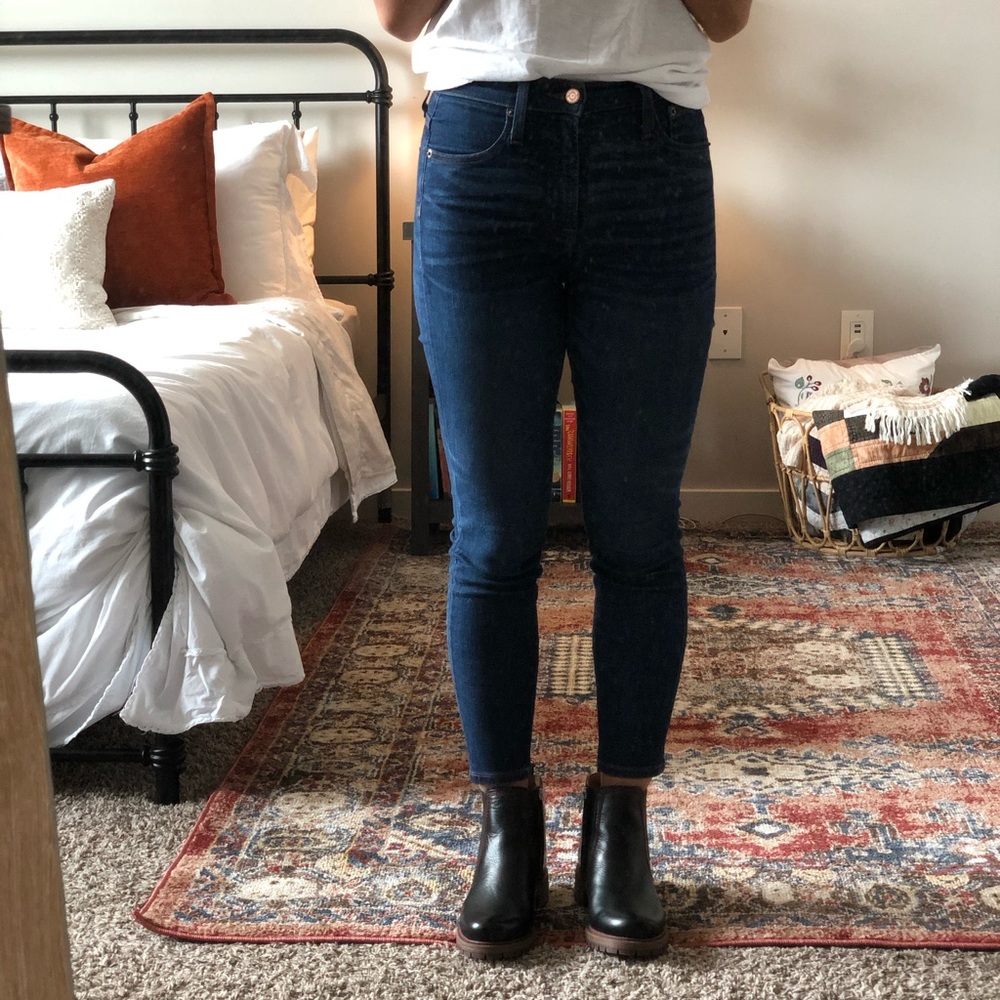 High waisted J.Crew jeans (petite)